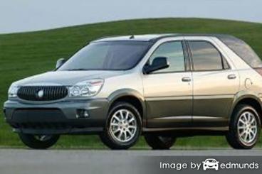 Insurance rates Buick Rendezvous in Dallas