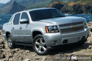 Insurance quote for Chevy Avalanche in Dallas