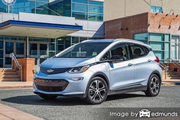 Insurance rates Chevy Bolt in Dallas