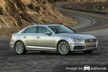 Insurance quote for Audi A4 in Dallas