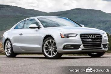 Insurance quote for Audi A5 in Dallas