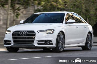 Insurance quote for Audi A6 in Dallas