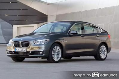 Insurance rates BMW 535i in Dallas