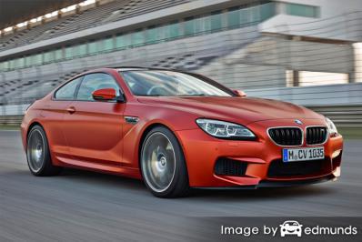 Insurance quote for BMW M6 in Dallas