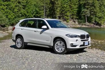 Insurance rates BMW X5 in Dallas