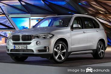 Insurance quote for BMW X5 eDrive in Dallas