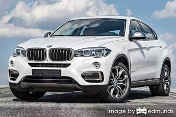 Insurance rates BMW X6 in Dallas