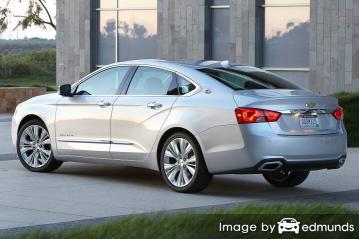 Insurance rates Chevy Impala in Dallas