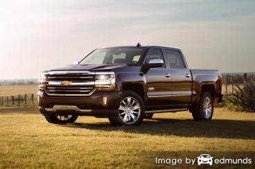 Insurance quote for Chevy Silverado in Dallas