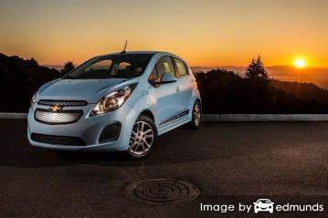 Insurance rates Chevy Spark EV in Dallas