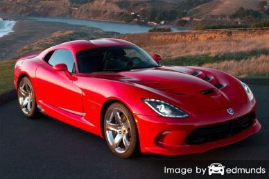 Insurance rates Dodge Viper in Dallas