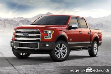 Insurance rates Ford F-150 in Dallas