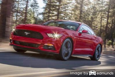 Insurance quote for Ford Mustang in Dallas
