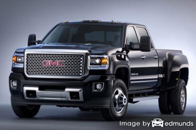 Insurance rates GMC Sierra 3500HD in Dallas