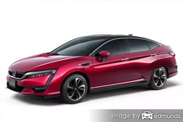 Insurance rates Honda Clarity in Dallas