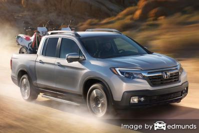 Insurance rates Honda Ridgeline in Dallas