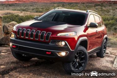 Insurance rates Jeep Cherokee in Dallas