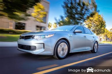 Insurance quote for Kia Optima Plug-In Hybrid in Dallas