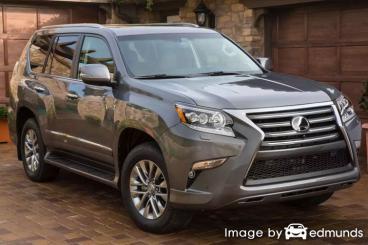 Insurance quote for Lexus GX 460 in Dallas