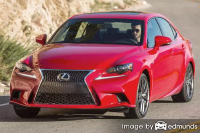 Insurance quote for Lexus IS 200t in Dallas