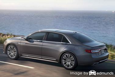 Insurance quote for Lincoln Continental in Dallas