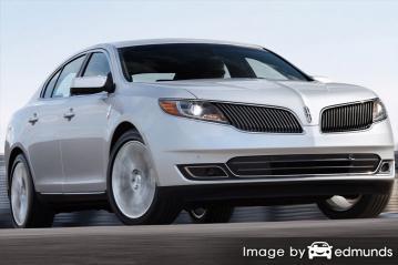 Insurance rates Lincoln MKS in Dallas