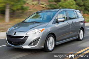 Insurance rates Mazda 5 in Dallas