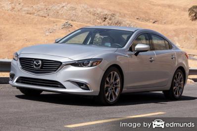 Insurance quote for Mazda 6 in Dallas