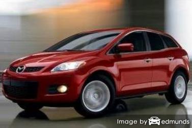 Insurance rates Mazda CX-7 in Dallas