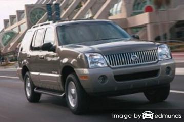 Insurance rates Mercury Mountaineer in Dallas