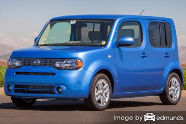 Insurance quote for Nissan cube in Dallas
