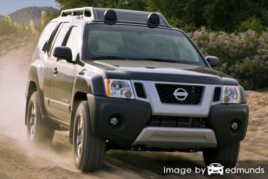 Insurance rates Nissan Xterra in Dallas