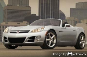 Insurance rates Saturn Sky in Dallas