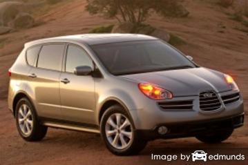 Insurance rates Subaru B9 Tribeca in Dallas