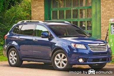 Insurance rates Subaru Tribeca in Dallas