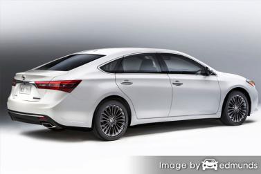 Insurance rates Toyota Avalon Hybrid in Dallas