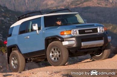 Insurance quote for Toyota FJ Cruiser in Dallas