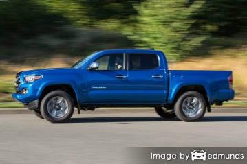 Insurance quote for Toyota Tacoma in Dallas