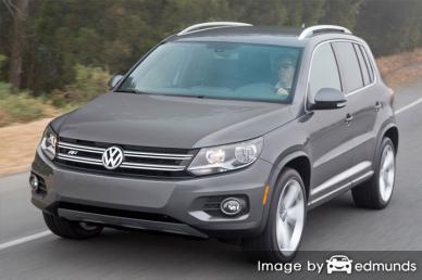 Insurance rates Volkswagen Tiguan in Dallas